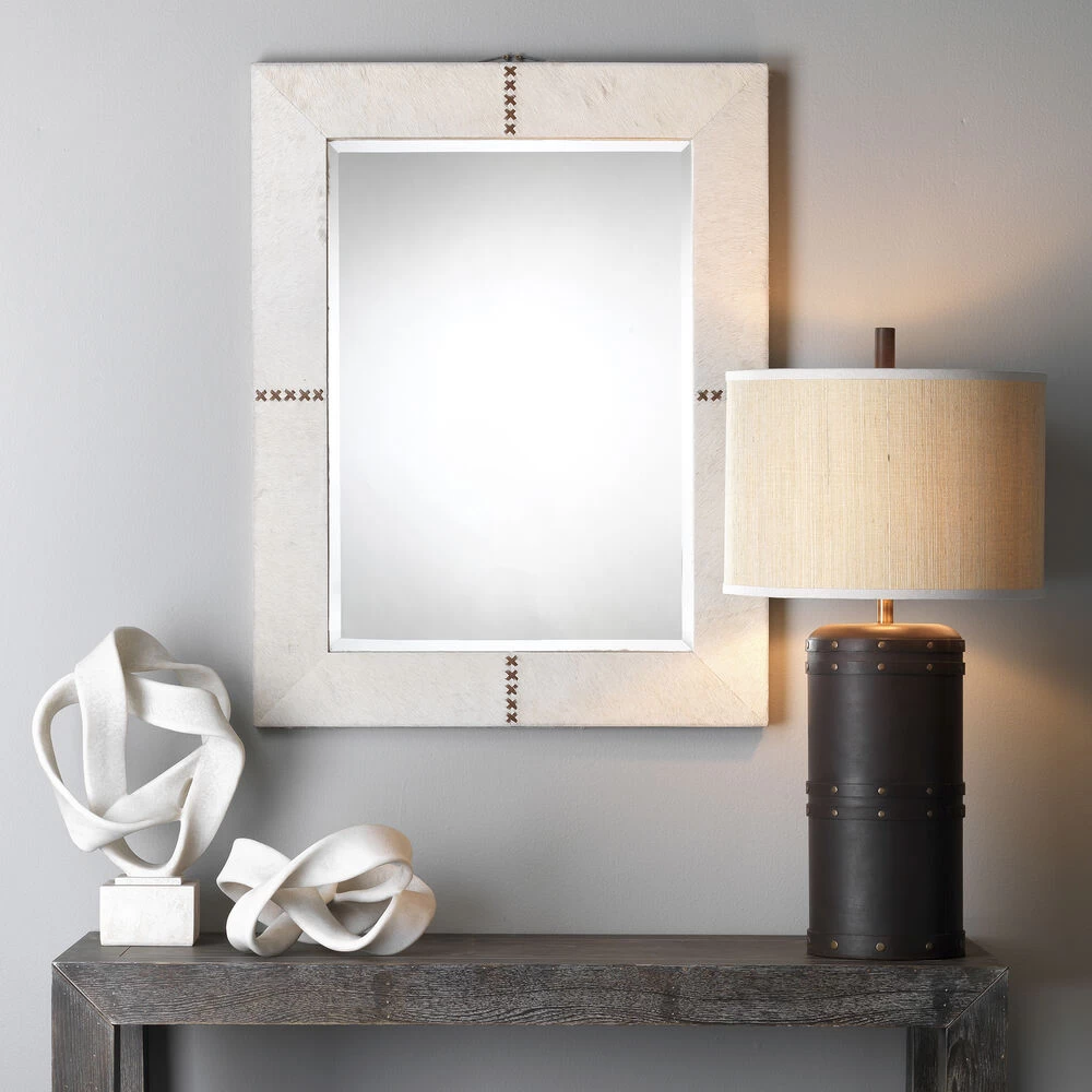 Barrel 29 Inch 150.00 Watt Vintage Leather Table Lamp Portable Light 3 Barrel 29 Inch 150.00 Watt Vintage Leather Table Lamp Portable Light - Image 3