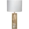 Cloudscape 33 Inch 150.00 Watt Taupe & Slate Lacquer W/ Antique Gold Leafed Metal Table Lamp Portable Light