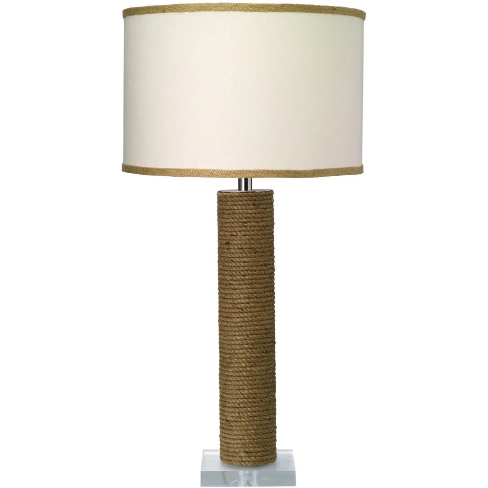 Cylinder Rope 28 Inch 150.00 Watt Jute Table Lamp Portable Light 1 Cylinder Rope 28 Inch 150.00 Watt Jute Table Lamp Portable Light