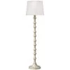 Ornate Pillar 66 Inch 150.00 Watt MOP Floor Lamp Portable Light