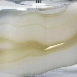 Ursula 26 Inch 150.00 Watt Blue Swirl Glass Table Lamp Portable Light -Furnitur Jamie Young 1ursu tlbl 1