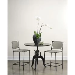 Asher 36 Inch Grey Counter Stool -Furnitur Jamie Young 20ashe csdg 6