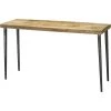 Farmhouse 53 X 16 Inch Natural Wood Console Table