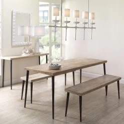 Farmhouse 53 X 16 Inch Natural Wood Console Table 12 Farmhouse 53 X 16 Inch Natural Wood Console Table -Furnitur Jamie Young 20farm cona 16