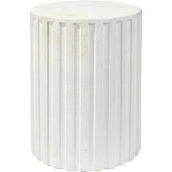 Fluted Column End & Side Table