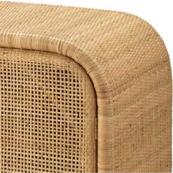 Santa Monica 72 X 18 Inch Natural Rattan Sideboard, Four-Door -Furnitur Jamie Young 20sant4 sbna 3