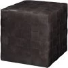 Ottoman 18 Inch Grey Ottoman