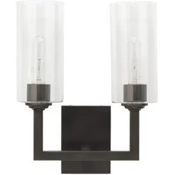 Linear 2 Light 12.00 Inch Wall Sconce