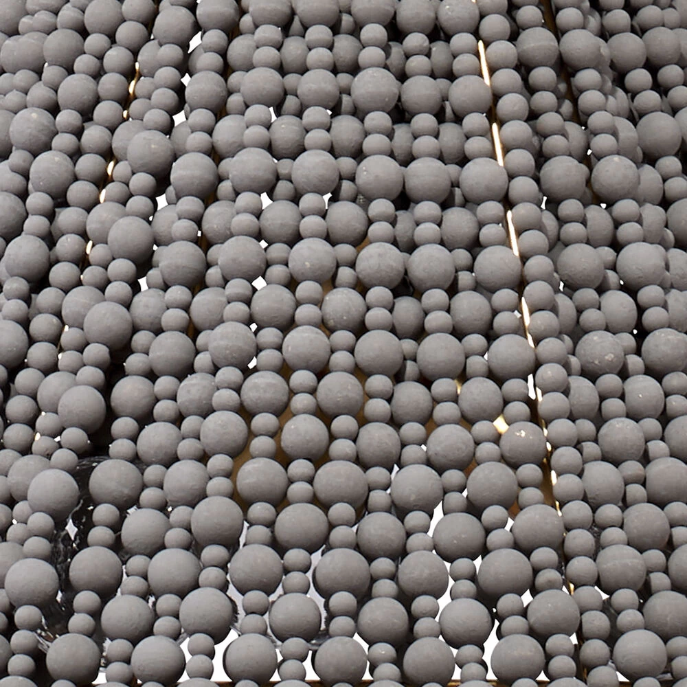 Angelou 3 Light 20 Inch Gold Beaded Chandelier Ceiling Light 4 Angelou 3 Light 20 Inch Gold Beaded Chandelier Ceiling Light - Image 4