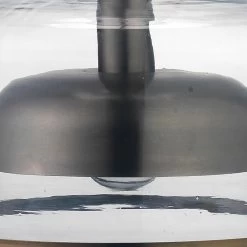 Clyde 1 Light 14 Inch Clear With Gun Metal Pendant Ceiling Light -Furnitur Jamie Young 5clyd clgm 9