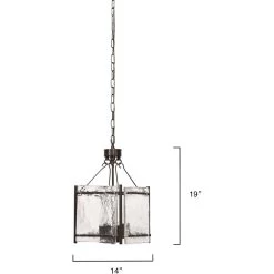Glenn 4 Light 14 Inch Bronze And Oil Rubbed Bronze Chandelier Ceiling Light, Small 9 Glenn 4 Light 14 Inch Bronze And Oil Rubbed Bronze Chandelier Ceiling Light, Small -Furnitur Jamie Young 5glen smob 2