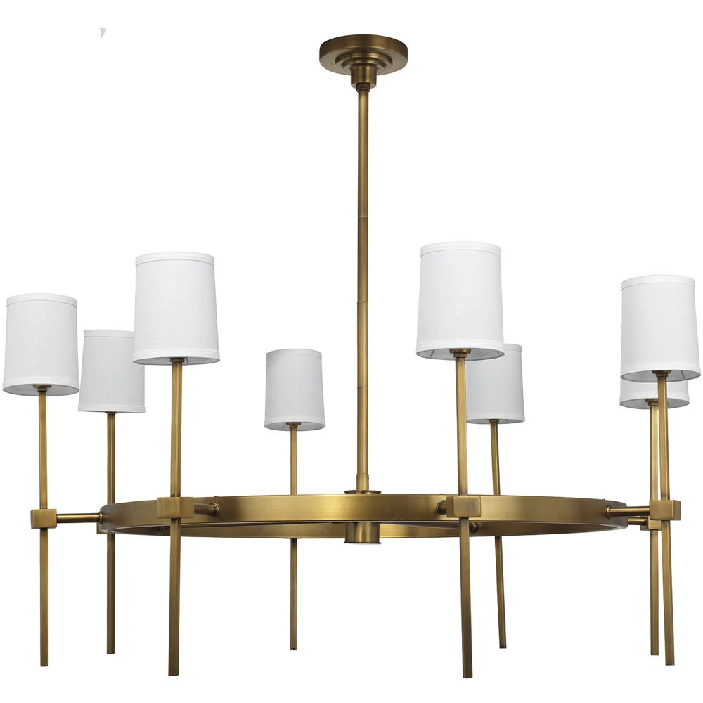 Minerva 8 Light 48 Inch Antique Brass Chandelier Ceiling Light 1 Minerva 8 Light 48 Inch Antique Brass Chandelier Ceiling Light