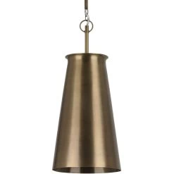 Nara 1 Light 6 Inch Antique Brass Pendant Ceiling Light