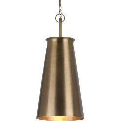 Nara 1 Light 6 Inch Antique Brass Pendant Ceiling Light 8 Nara 1 Light 6 Inch Antique Brass Pendant Ceiling Light -Furnitur Jamie Young 5nara brass 1