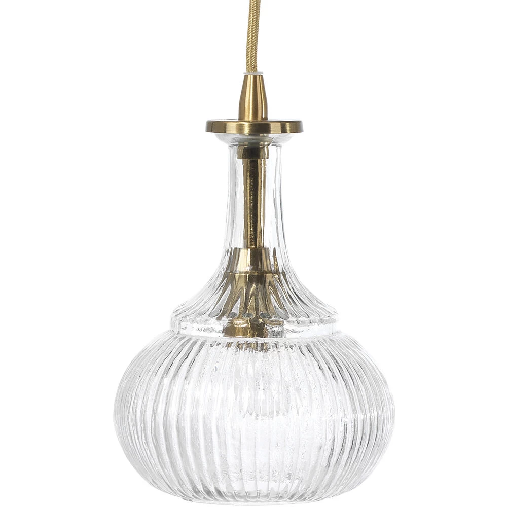 Olive Carafe 1 Light 7 Inch Clear With Brass Pendant Ceiling Light 1 Olive Carafe 1 Light 7 Inch Clear With Brass Pendant Ceiling Light
