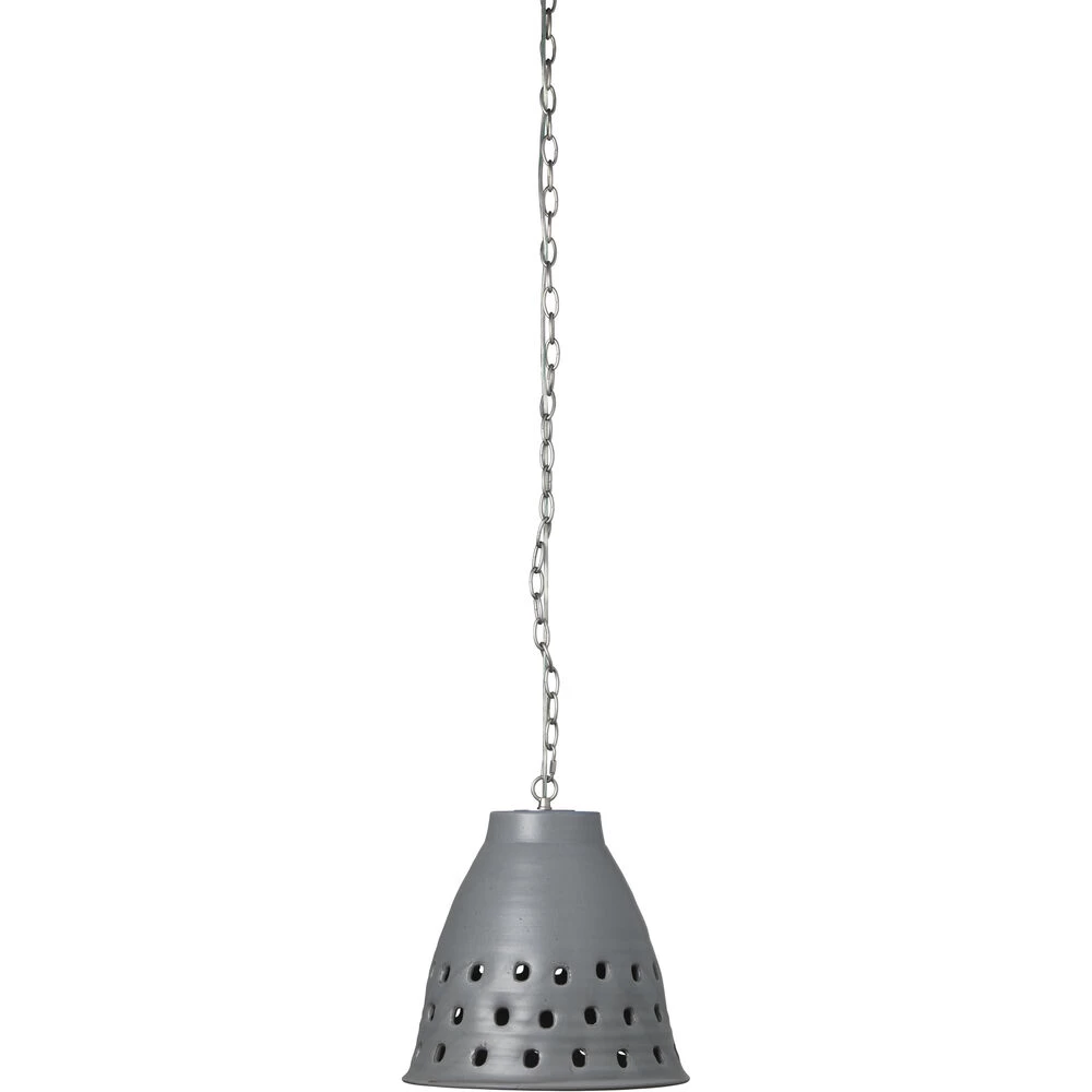 Perforated Pendant Ceiling Light, Long 1 Perforated Pendant Ceiling Light, Long