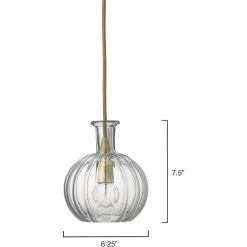 Sophia Carafe Pendant Ceiling Light -Furnitur Jamie Young 5soph clbr 2