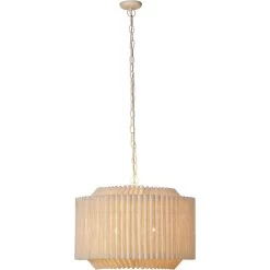 Theory 4 Light 26.75 Inch Off-White Chandelier Ceiling Light 11 Theory 4 Light 26.75 Inch Off-White Chandelier Ceiling Light -Furnitur Jamie Young 5theo chna 5