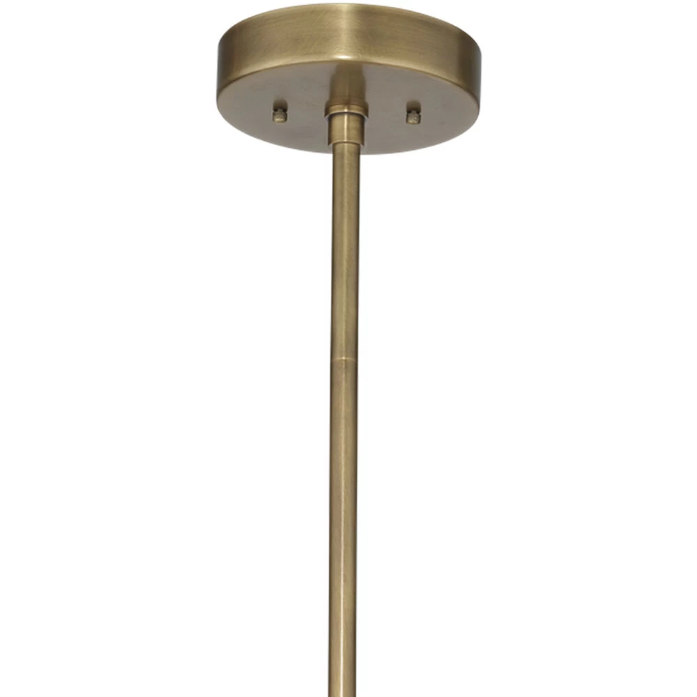 Upsala 8 Light 32 Inch Pale Lavender Agate & Antique Brass Chandelier Ceiling Light 3 Upsala 8 Light 32 Inch Pale Lavender Agate & Antique Brass Chandelier Ceiling Light - Image 3