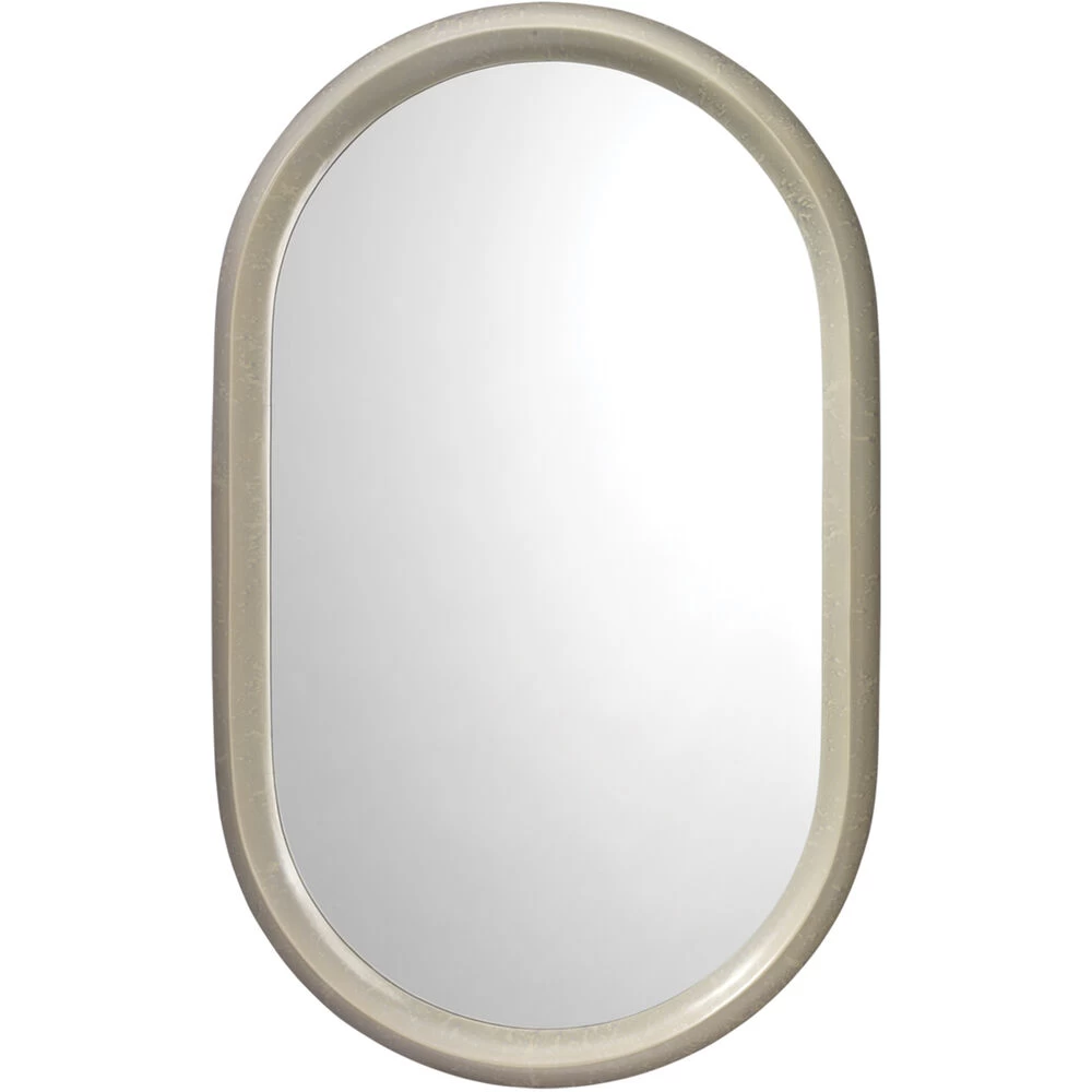 Altitude Oval 39 X 24 Inch Dove Grey Splash Mirror 1 Altitude Oval 39 X 24 Inch Dove Grey Splash Mirror