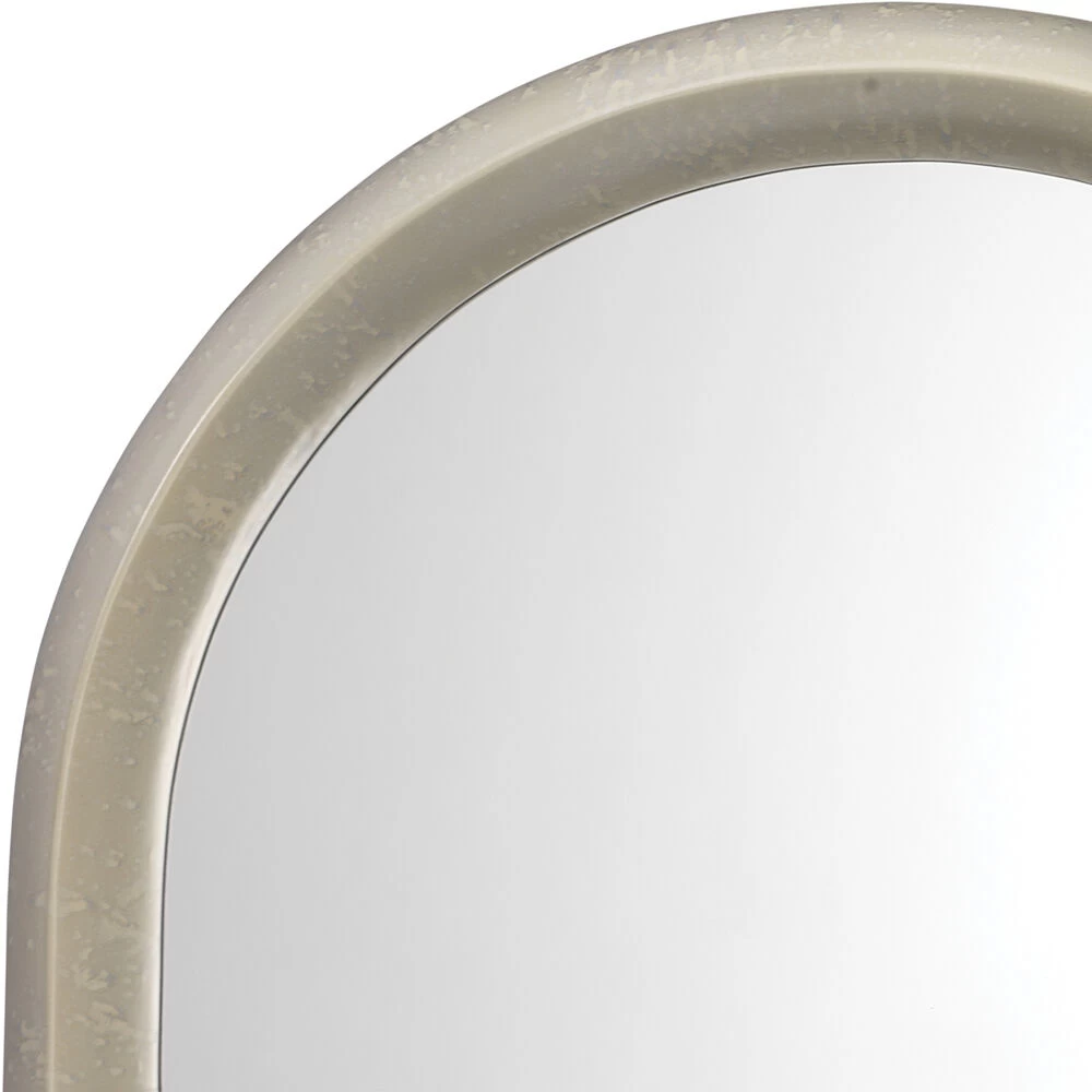 Altitude Oval 39 X 24 Inch Dove Grey Splash Mirror 2 Altitude Oval 39 X 24 Inch Dove Grey Splash Mirror - Image 2