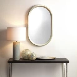 Altitude Oval 39 X 24 Inch Dove Grey Splash Mirror 9 Altitude Oval 39 X 24 Inch Dove Grey Splash Mirror -Furnitur Jamie Young 6alti ovmidg 3
