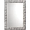 Astor 39 X 28 Inch Grey Plaster Wall Mirror