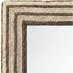 Evergreen 30 X 30 Inch Natural Mirror -Furnitur Jamie Young 6ever sqsg 3