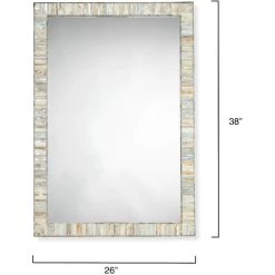 Heron 38 X 26 Inch Blue Mirror -Furnitur Jamie Young 6hero mibl 2