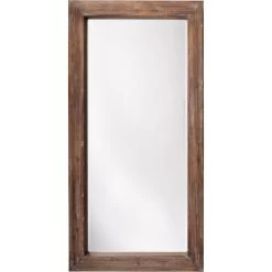 Reclaimed 60 X 30 Inch Grey Floor Mirror