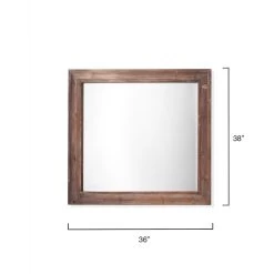 Reclaimed 38 X 36 Inch Grey Mirror -Furnitur Jamie Young 6recl rectgr 2