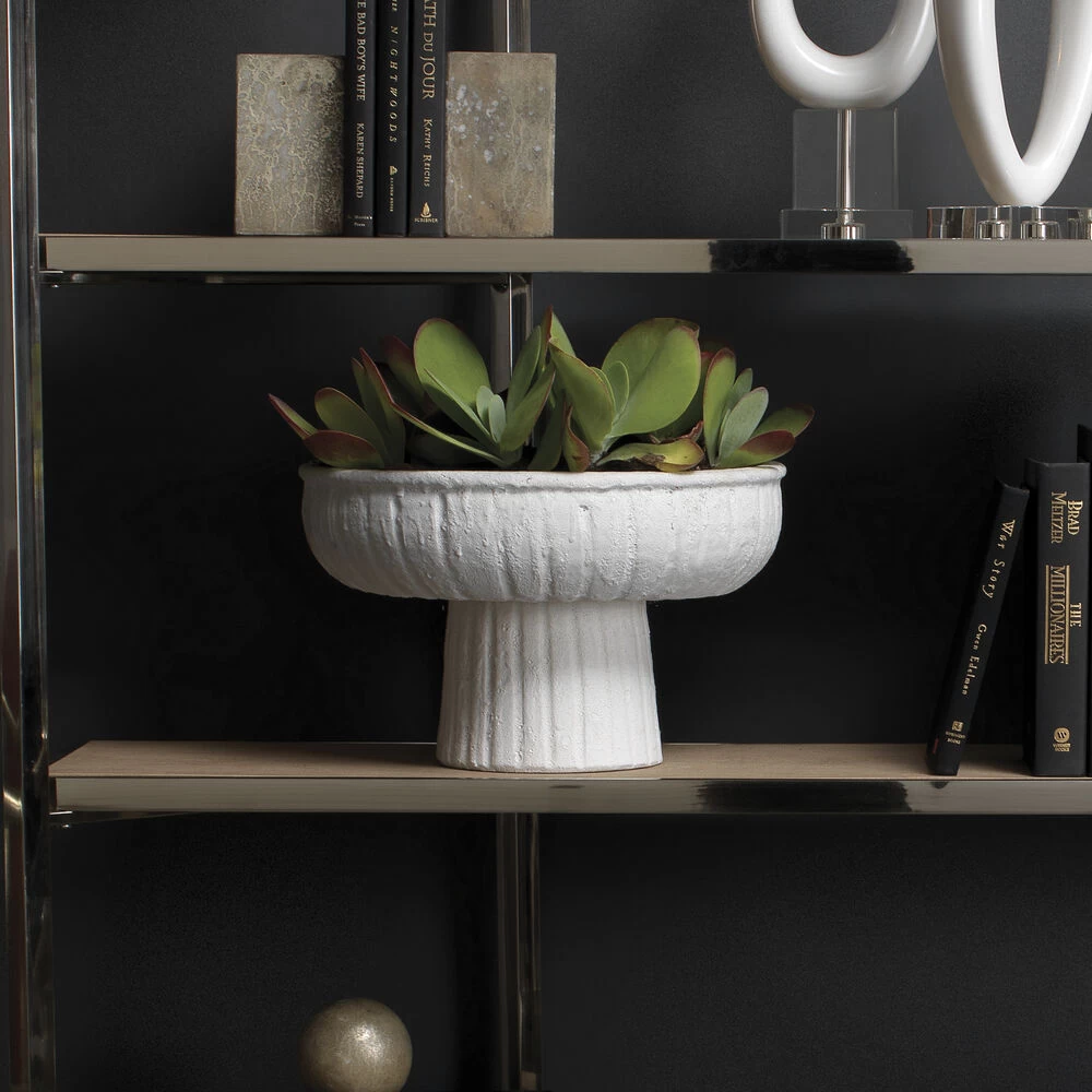 Aegean Pedestal 14.5 X 9 Inch Bowl 7 Aegean Pedestal 14.5 X 9 Inch Bowl - Image 7