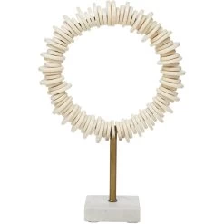 Arena Ring 19 X 13 Inch Sculptures, Set Of 2 -Furnitur Jamie Young 7aren cream 2