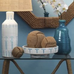 Jute Jute Balls, Set Of 3 17 Jute Jute Balls, Set Of 3 -Furnitur Jamie Young 7ball jute 8