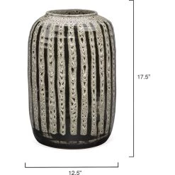 Barnaby 18 X 10 Inch Vase 14 Barnaby 18 X 10 Inch Vase -Furnitur Jamie Young 7barn bebk 5
