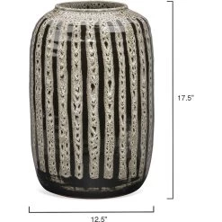 Barnaby 18 X 10 Inch Vase 15 Barnaby 18 X 10 Inch Vase -Furnitur Jamie Young 7barn bebk 6