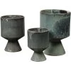 Berkeley Royal Blue Ceramic Pots, Set Of 3