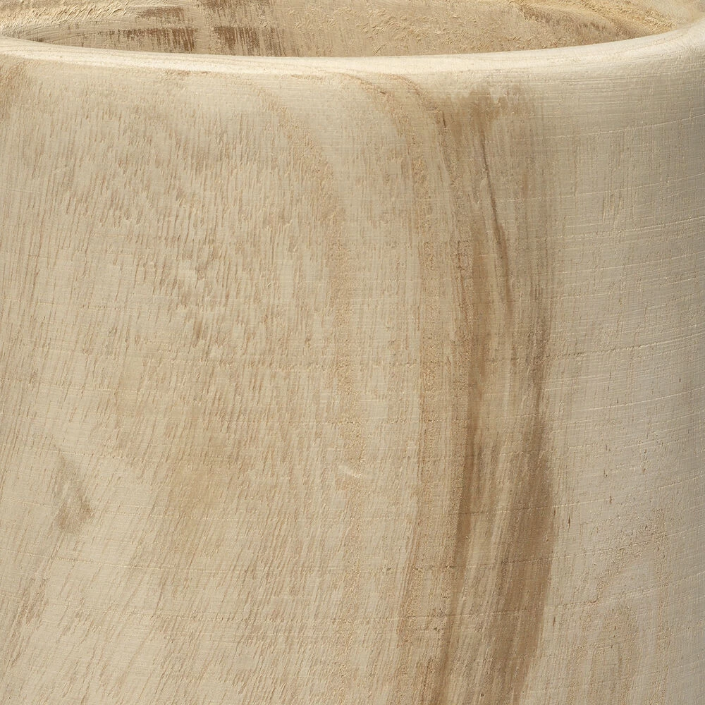 Canyon 12 X 9.5 Inch Wooden Vase 4 Canyon 12 X 9.5 Inch Wooden Vase - Image 4
