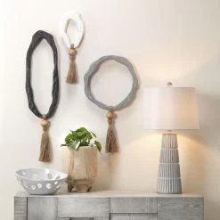 Canyon 12 X 9.5 Inch Wooden Vase 17 Canyon 12 X 9.5 Inch Wooden Vase -Furnitur Jamie Young 7cany vana 6