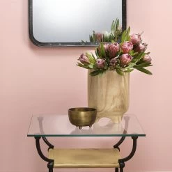 Canyon 12 X 9.5 Inch Wooden Vase 20 Canyon 12 X 9.5 Inch Wooden Vase -Furnitur Jamie Young 7cany vana 9