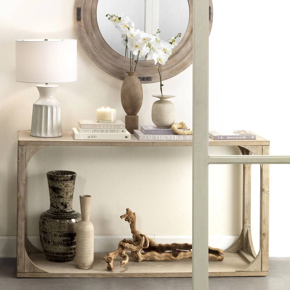 Channel Decorative 17 X 4.5 Inch Vase 7 Channel Decorative 17 X 4.5 Inch Vase - Image 7