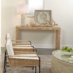 Coco 13 X 13 Inch White Ceramic Pedestal -Furnitur Jamie Young 7coco pewh 9