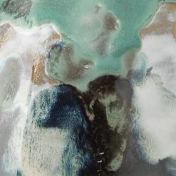 Collage 11 X 9 Inch Vase 9 Collage 11 X 9 Inch Vase -Furnitur Jamie Young 7coll mdbkbr close up