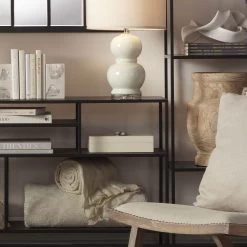 Constantine 12 X 7 Inch Cream Resin W/ Horn Accent Large Rectangle Box 27 Constantine 12 X 7 Inch Cream Resin W/ Horn Accent Large Rectangle Box -Furnitur Jamie Young 7cons bxcr alternate image beauty crop 3 spring 2021