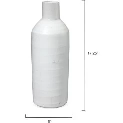 Dimple 17.25 X 6 Inch Carafe -Furnitur Jamie Young 7dimp cawh 5