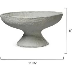 Garden Green Pedestal Bowl 7 Garden Green Pedestal Bowl -Furnitur Jamie Young 7gard pegr 2