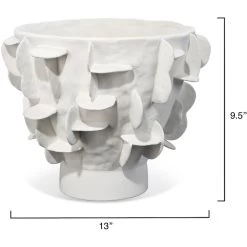 Helios 13 X 9.5 Inch Vase -Furnitur Jamie Young 7heli vawh 2