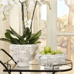 Helios 13 X 9.5 Inch Vase -Furnitur Jamie Young 7heli vawh 6