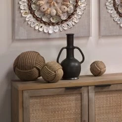 Horton Handled 12 X 7 Inch Vase -Furnitur Jamie Young 7hort vabk alternate image beauty crop 3 spring 2021