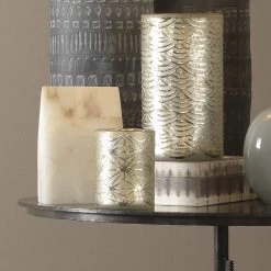 Tall House Alabaster Decorative Object -Furnitur Jamie Young 7hous taal 3